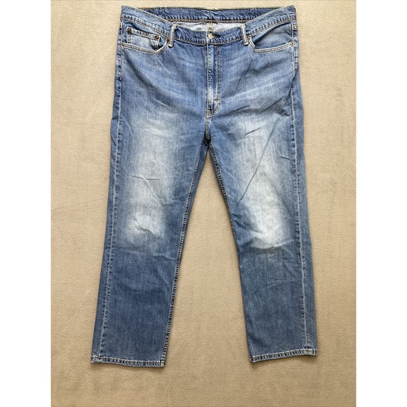 Lot of 2 Levi 514 Jeans Mens Size 42x30 Straight Fit Medium Wash - Picture 11 of 16